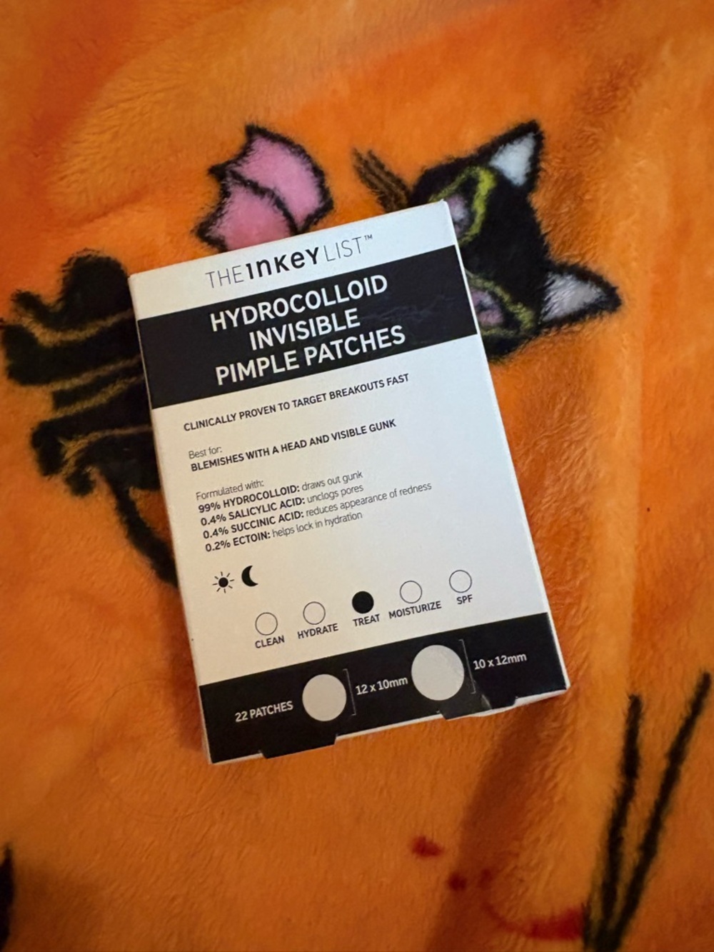 The INKEY List Hydrocolloid Invisible Pimple Patches - White